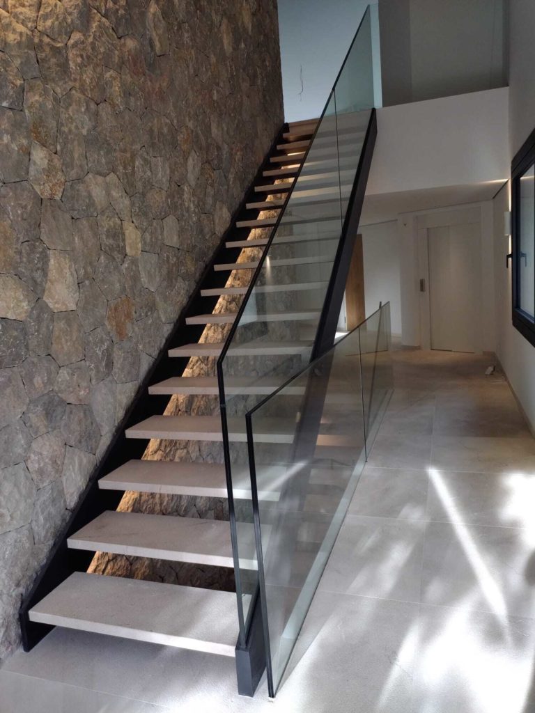 Escalera de tramo recto